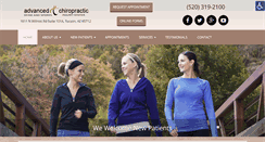 Desktop Screenshot of advancedchiropracticaz.com